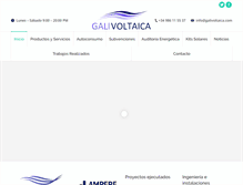 Tablet Screenshot of galivoltaica.com